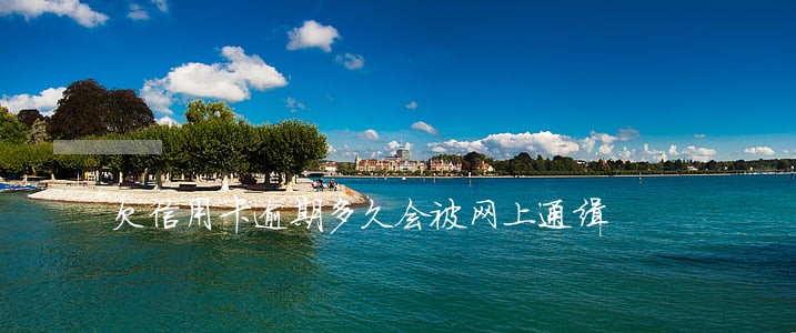 欠信用卡逾期多久会被网上通缉 欠信用卡逾期多久会被网上通缉