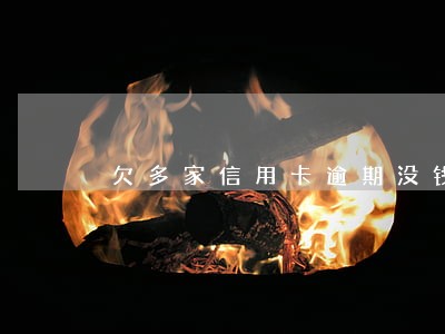 欠多家信用卡逾期没钱还怎办 欠多家信用卡逾期没钱还怎办