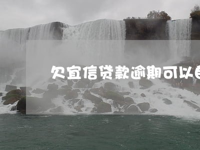 欠宜信贷款逾期可以自首吗 欠宜信贷款逾期可以自首吗