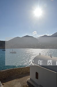 欠年费而造成了信用卡逾期 欠年费而造成了信用卡逾期