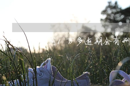 欠招商1万多逾期会有刑事责任 欠招商1万多逾期会有刑事责任