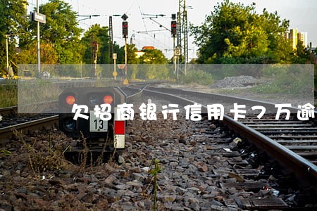 欠招商银行信用卡7万逾期3年 欠招商银行信用卡7万逾期3年
