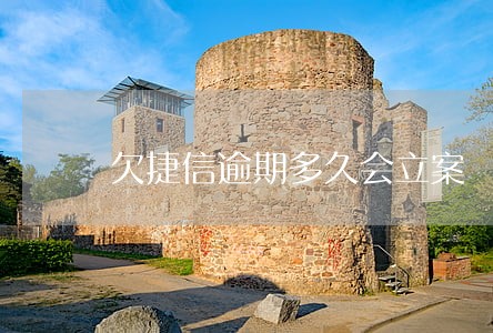 欠捷信逾期多久会立案 欠捷信逾期多久会立案