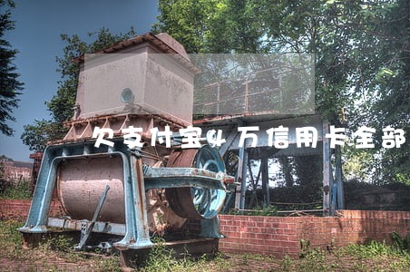 欠支付宝4万信用卡全部逾期 欠支付宝4万信用卡全部逾期