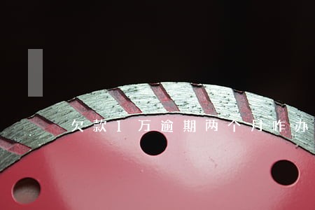 欠款1万逾期两个月咋办呢 欠款1万逾期两个月咋办呢