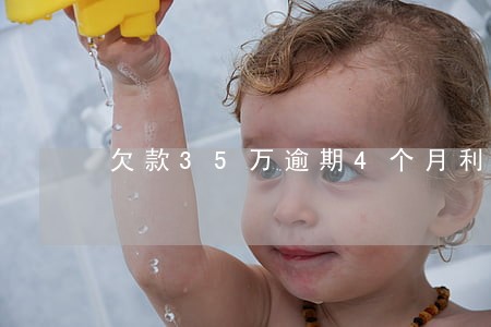 欠款35万逾期4个月利息多少 欠款35万逾期4个月利息多少