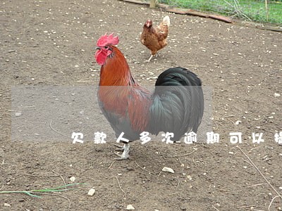 欠款人多次逾期可以提前还款吗 欠款人多次逾期可以提前还款吗