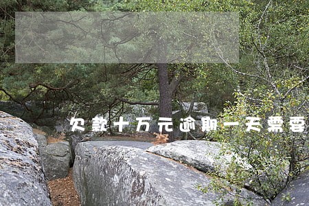 欠款十万元逾期一天需要多少 欠款十万元逾期一天需要多少