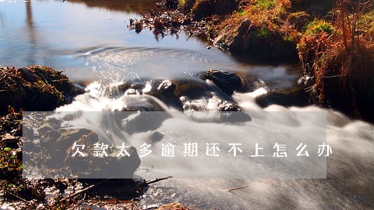 欠款太多逾期还不上怎么办 欠款太多逾期还不上怎么办