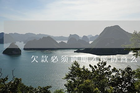 欠款必须逾期才能协商么 欠款必须逾期才能协商么