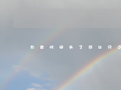 欠款时间长了可以只还本金吗 欠款时间长了可以只还本金吗