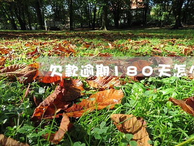 欠款逾期180天怎么办
