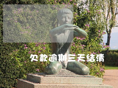 欠款逾期三天结清 欠款逾期三天结清