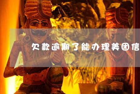 欠款逾期了能办理美团信用卡吗 欠款逾期了能办理美团信用卡吗