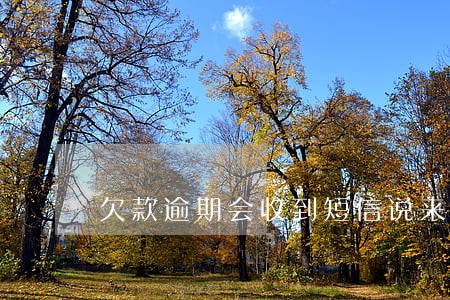 欠款逾期会收到短信说来走访吗 欠款逾期会收到短信说来走访吗