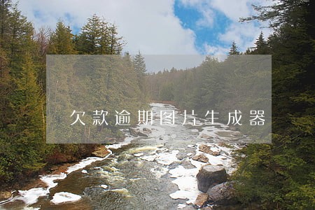欠款逾期图片生成器