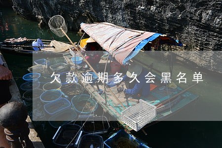 欠款逾期多久会黑名单 欠款逾期多久会黑名单