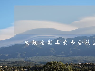 欠款逾期工资卡会被冻结么 欠款逾期工资卡会被冻结么
