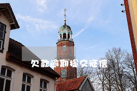 欠款逾期提交征信