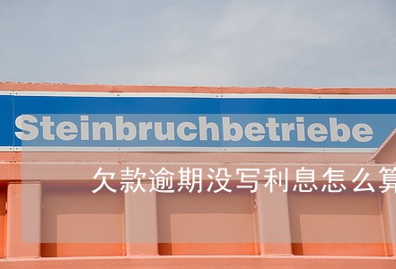 欠款逾期没写利息怎么算 欠款逾期没写利息怎么算