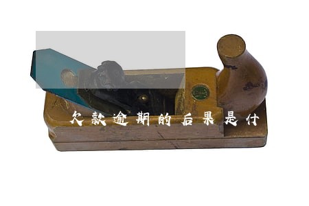 欠款逾期的后果是什么