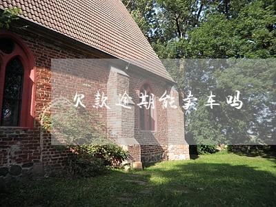 欠款逾期能卖车吗 欠款逾期能卖车吗