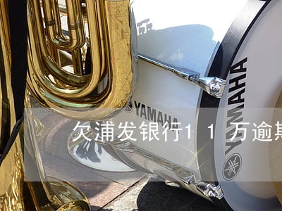欠浦发银行11万逾期三年 欠浦发银行11万逾期三年