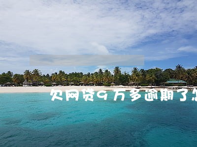欠网贷9万多逾期了怎么办 欠网贷9万多逾期了怎么办