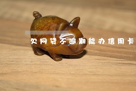 欠网贷不逾期能办信用卡吗 欠网贷不逾期能办信用卡吗