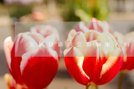 欠网贷逾期会影响家人吗 欠网贷逾期会影响家人吗