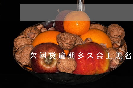 欠网贷逾期多久会上黑名单 欠网贷逾期多久会上黑名单