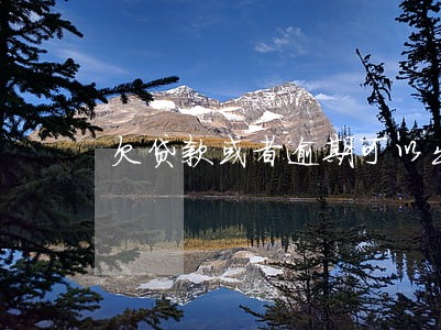 欠贷款或者逾期可以出国吗 欠贷款或者逾期可以出国吗