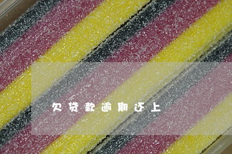 欠贷款逾期还上 欠贷款逾期还上
