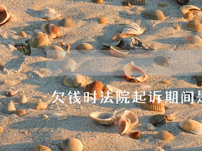 欠钱时法院起诉期间是否能出境 欠钱时法院起诉期间是否能出境