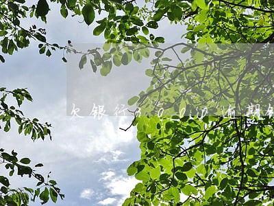 欠银行3000逾期银行不给开户