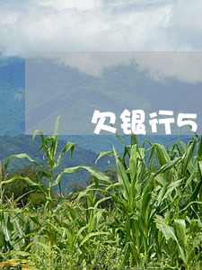 欠银行50万逾期 欠银行50万逾期