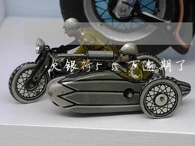 欠银行55万逾期了 欠银行55万逾期了