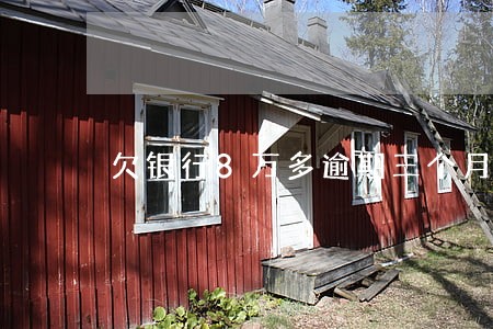 欠银行8万多逾期三个月