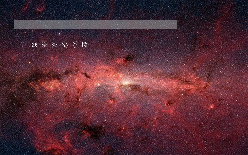 欧洲法院手持 欧洲法院手持