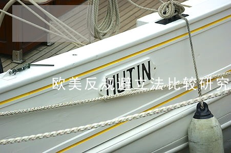 欧美反规避立法比较研究 欧美反规避立法比较研究