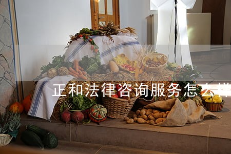 正和法律咨询服务怎么样 正和法律咨询服务怎么样