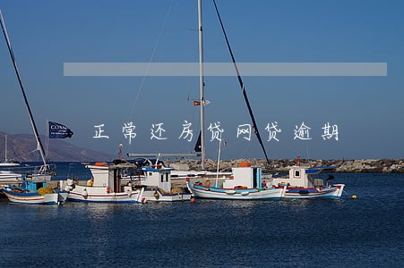 正常还房贷网贷逾期 正常还房贷网贷逾期