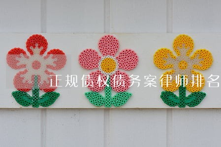 正规债权债务案律师排名靠前 正规债权债务案律师排名靠前