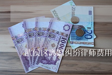 武侯区离婚纠纷律师费用