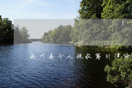 武川县个人税收筹划律师 武川县个人税收筹划律师