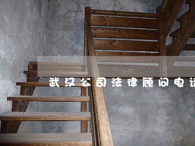 武汉公司法律顾问电话 武汉公司法律顾问电话