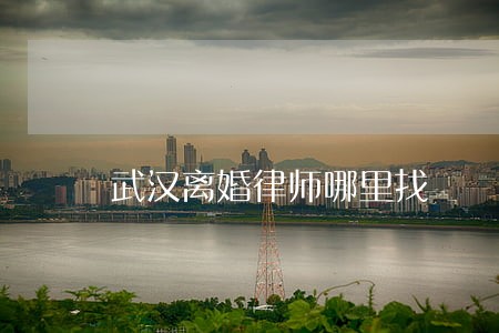 武汉离婚律师哪里找