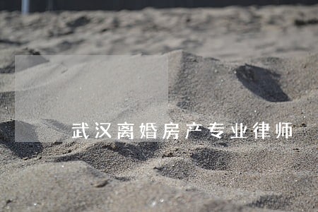 武汉离婚房产专业律师 武汉离婚房产专业律师
