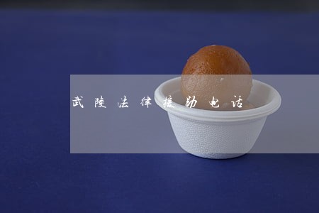 武陵法律援助电话