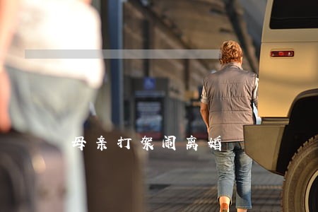 母亲打架闹离婚 母亲打架闹离婚